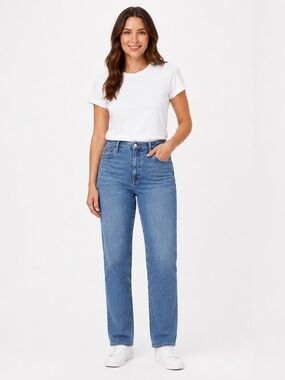 Zara high rise  jeans mom jeans size 6